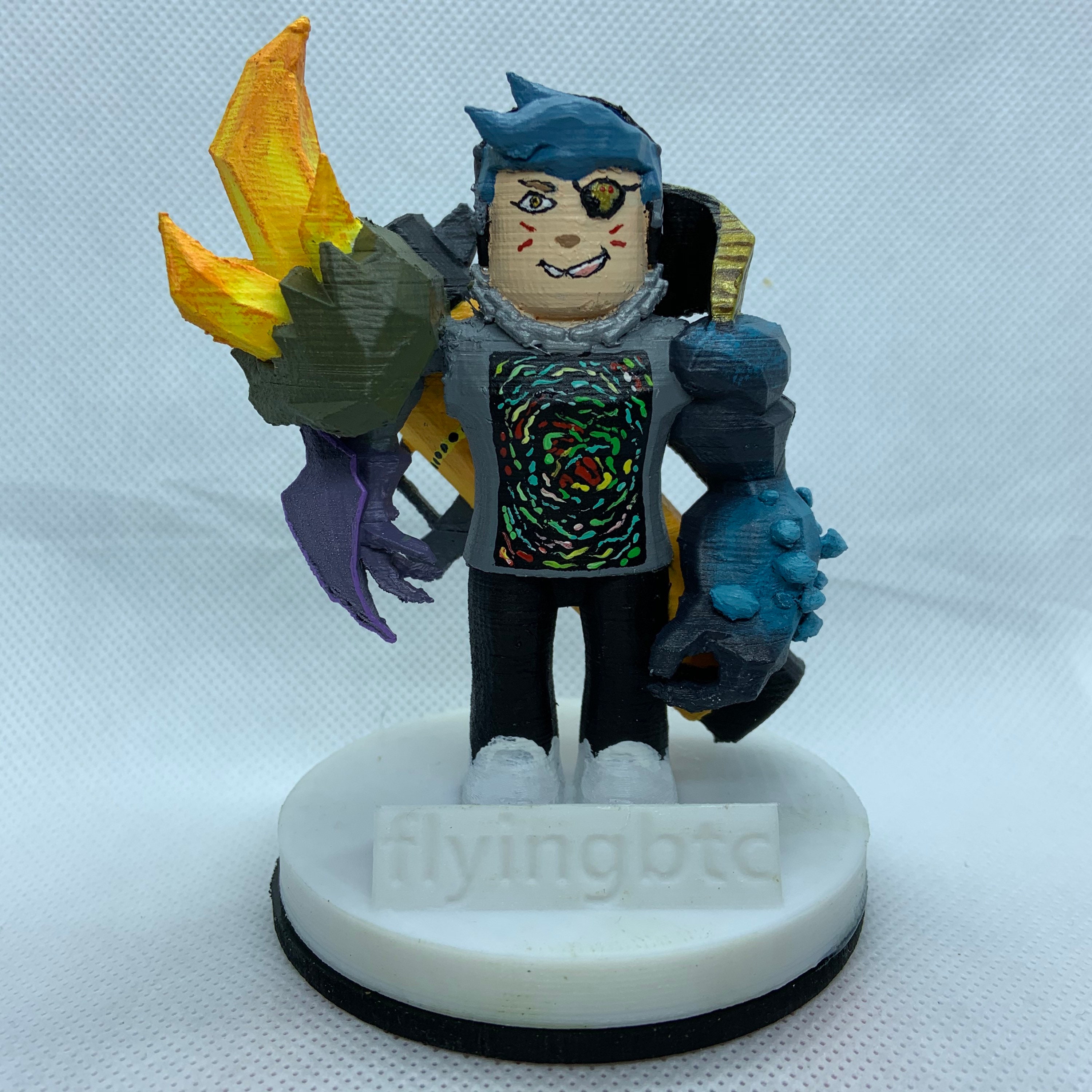 STL file Custom Roblox Figure : Jetpack Dude 🎲・3D printable model to  download・Cults