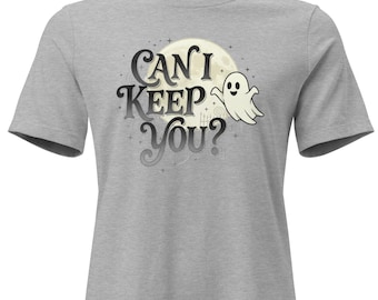 Camiseta de Halloween de Casper "¿Puedo quedarme contigo?"