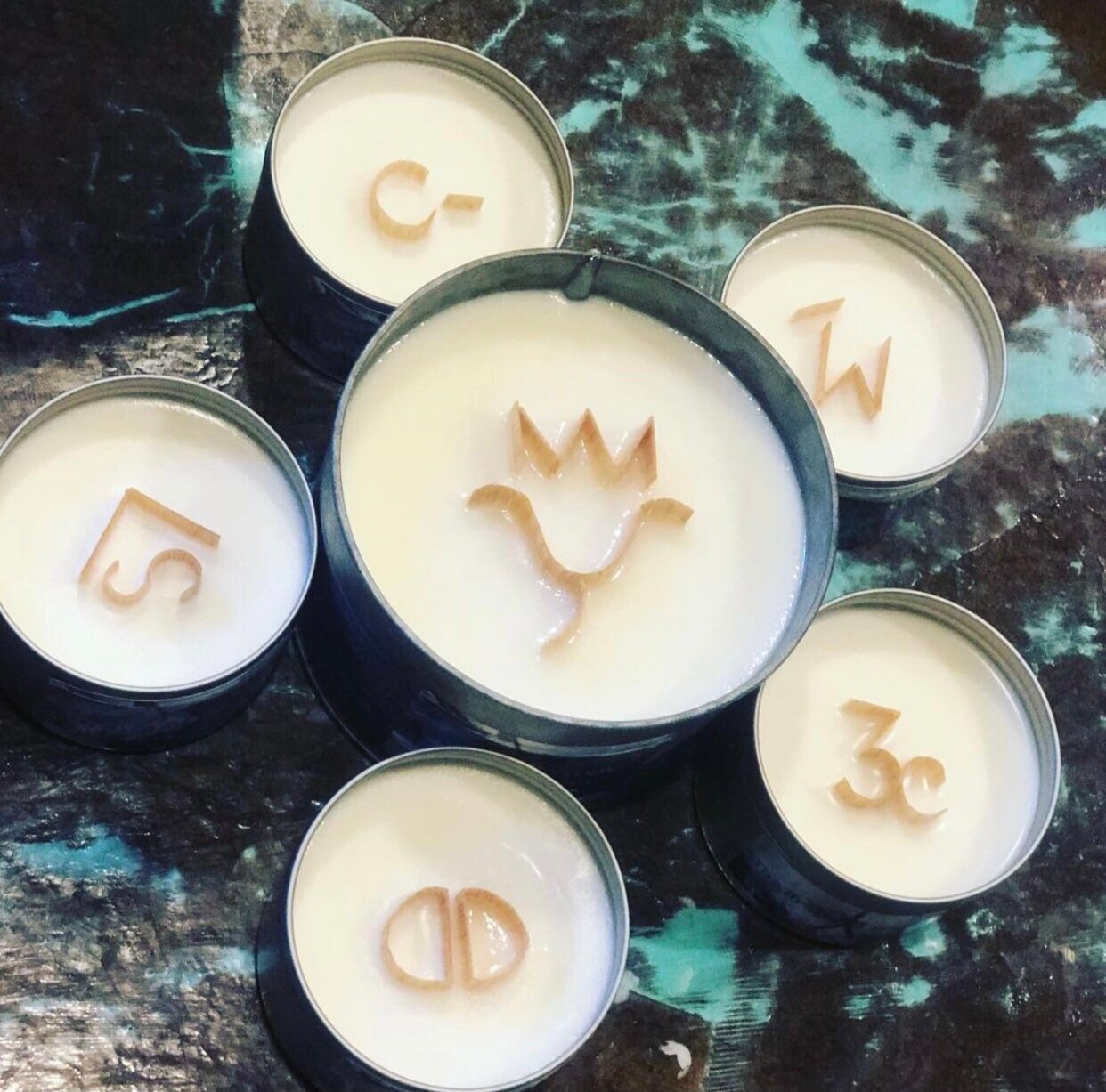 Medium custom wood wick candle Etsy