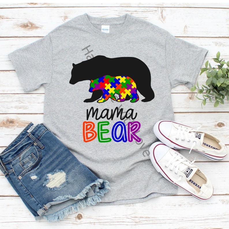Free Free Mama Bear Autism Svg 487 SVG PNG EPS DXF File