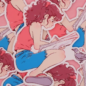 Kiki's Delivery Service Ursala Sticker: Studio Ghibli Fan Art afbeelding 1