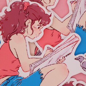 Kiki's Delivery Service Ursala Sticker: Studio Ghibli Fan Art afbeelding 4