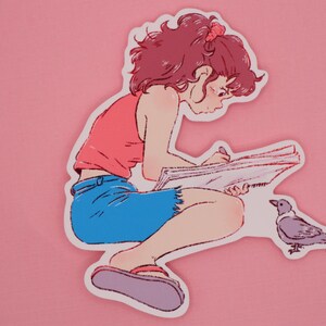 Kiki's Delivery Service Ursala Sticker: Studio Ghibli Fan Art afbeelding 5