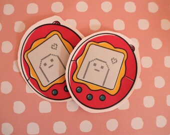 kawaii Tamagotchi 90s baby laptop planner sticker