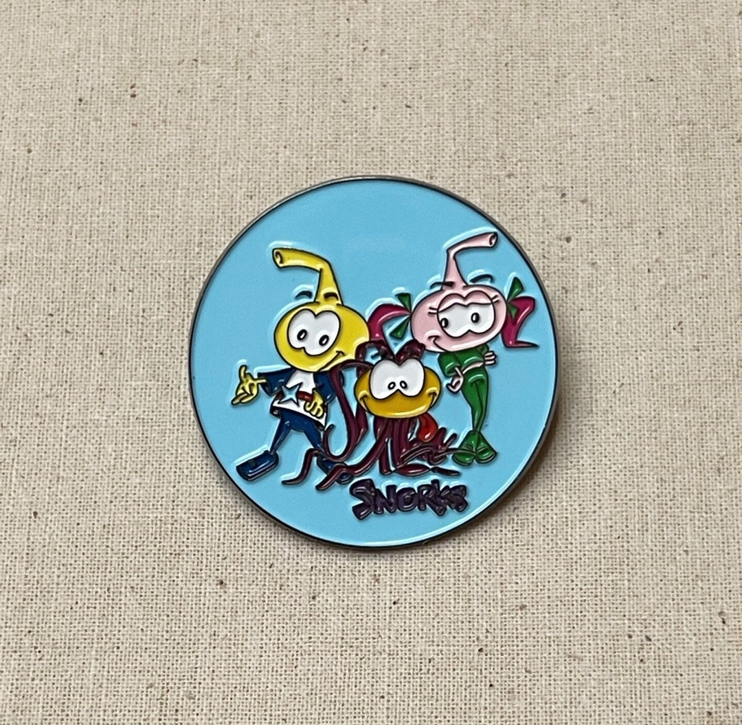 The Snorkels / Snorks TV Series 80's Cartoon Metal Enamel Etsy