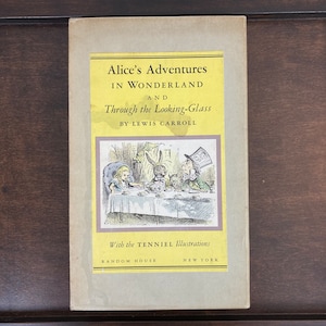 Alice’s Adventures in Wonderland and Through the Looking Glass 1965 Centennial Edition 2-Volume Set in Slip Case