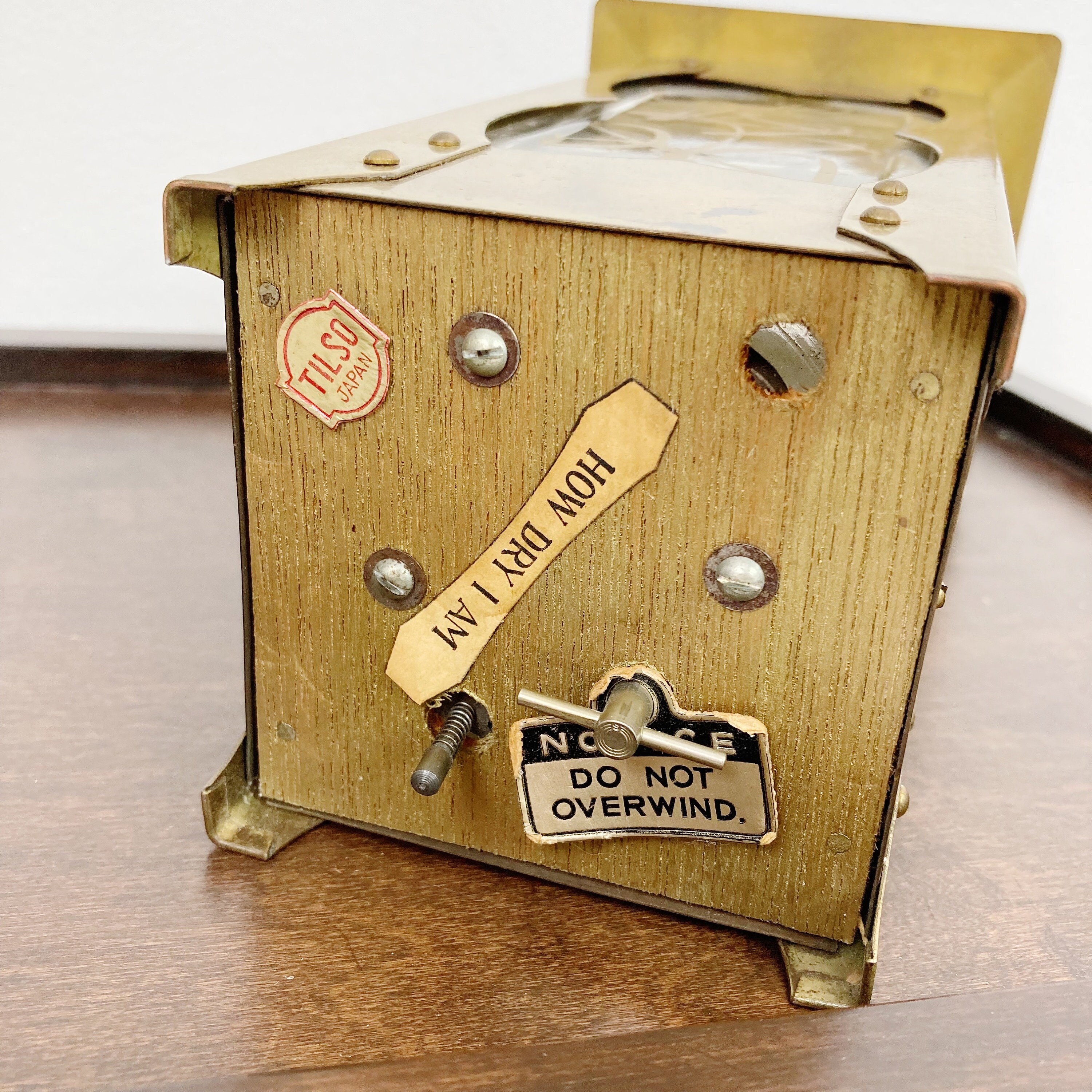 Tilso Japan Brass Liquor Bottle Music Box Lantern Decanter Etsy