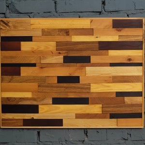 Wood Plank Wall Art - Wood Wall Hanging - Reclaimed Wood Wall Decor