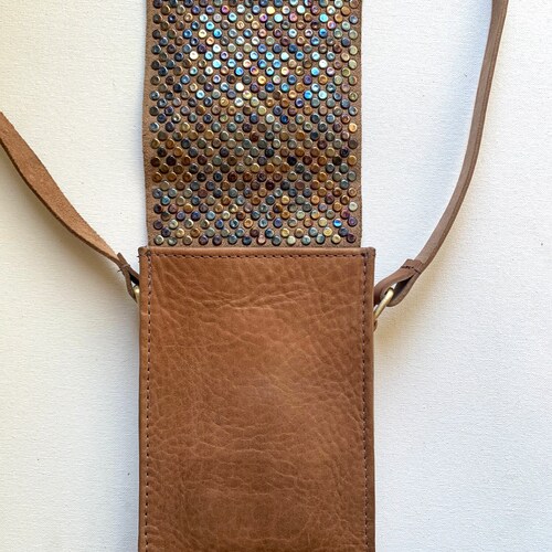 Studded mini bag, Black bag with shops studs, fanny pack,phone bag, Nude color bag, shoulder bag, crossbody bag