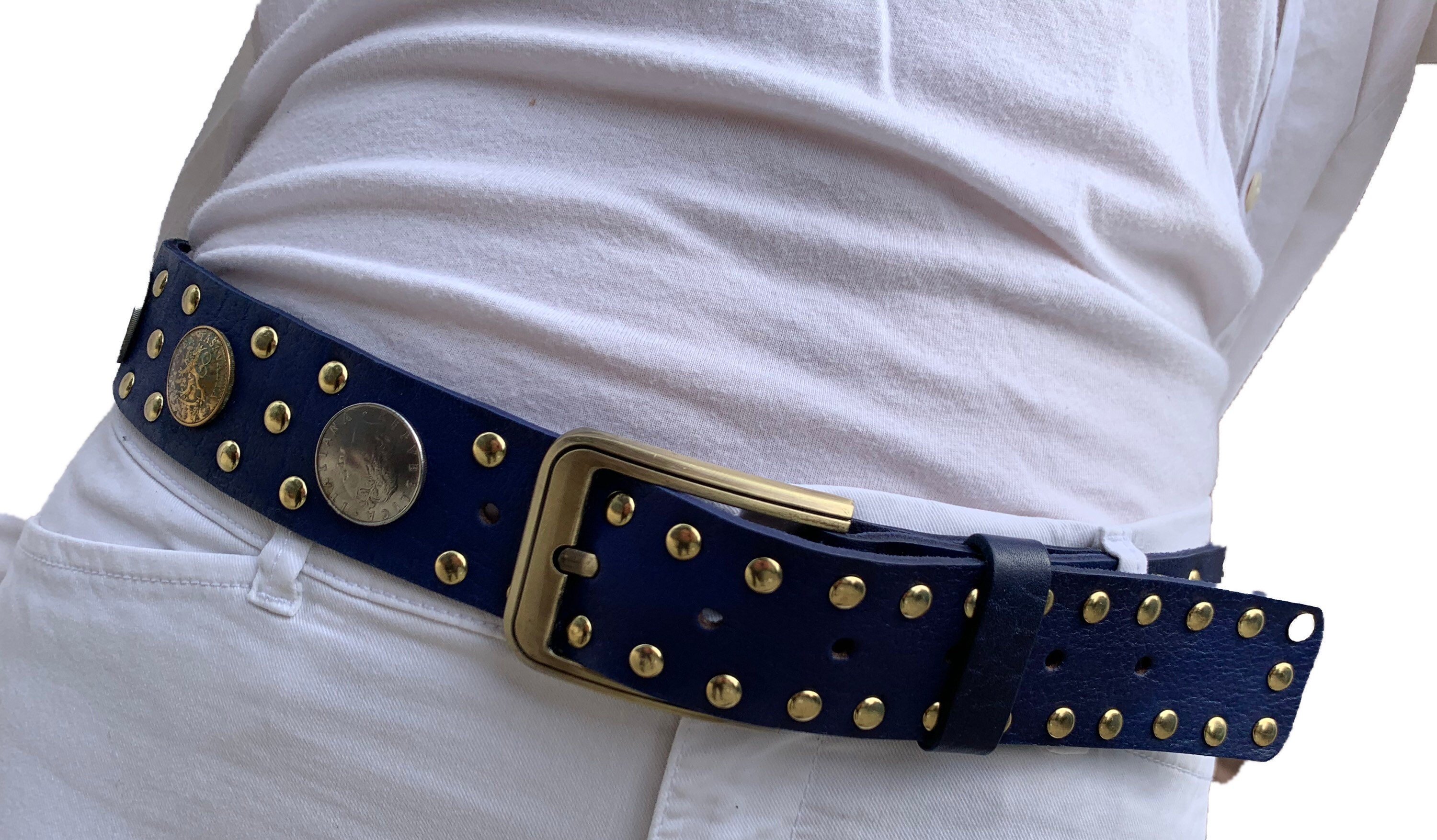 Studded Women's Leather Belt, Handmade Belts, Vintage Leather Belt, Ornate Leather Belt, Women Denim Belt, 80's Belts, 70's Belt Studded Women's Leather Belt, Handmade Belts, Vintage Leather Belt, Ornate Leather Belt, Women Denim Belt, 80's Belts, 70's Belt