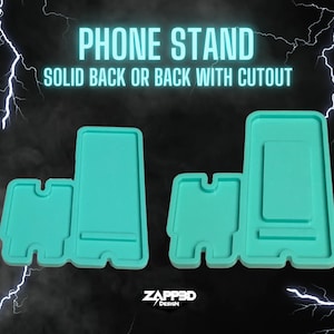 Phone Stand Molds for Resin | 2 Styles | Iphone Stand Molds, Functional Molds