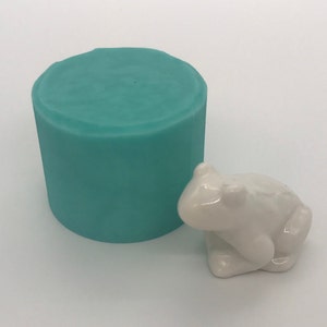 Frog Mold, Frog 3D Mold for Resin, 3D Resin Mold, Frog Mold for Resin, Frog Silicone Mold, Animal Mold, Cute Mold, Small Mold zdjęcie 2