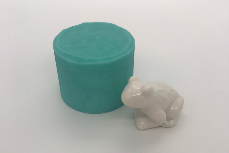 Frog Mold, Frog 3D Mold for Resin, 3D Resin Mold, Frog Mold for Resin, Frog Silicone Mold, Animal Mold, Cute Mold, Small Mold zdjęcie 2