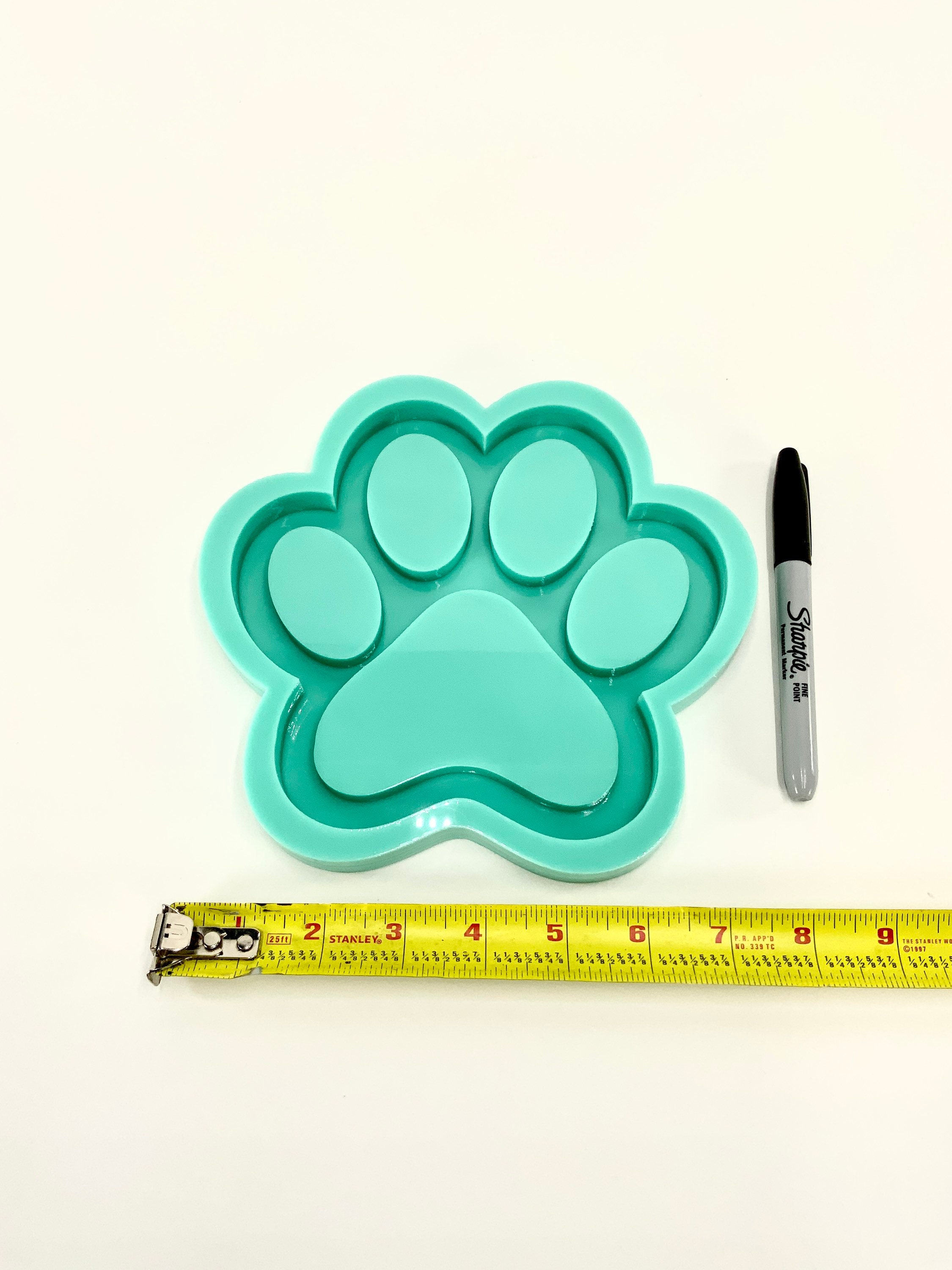 Paw Print Tray Silicone Mold Dog Paw Print Mold Cat Paw Etsy