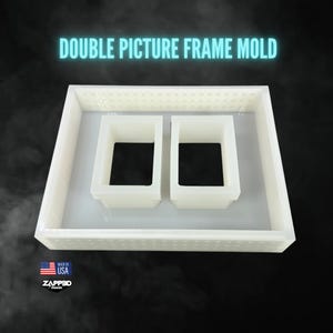 Picture Frame Mold | 3" Deep | 5" X 7" | Double Picture Frame Mold