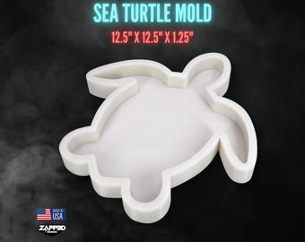 Sea Turtle Mold | 12.5" X 12.5" X 1.25" | Turtle Mold