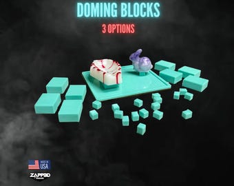 Resin Art Doming Blocks, Silicone and HDPE Options