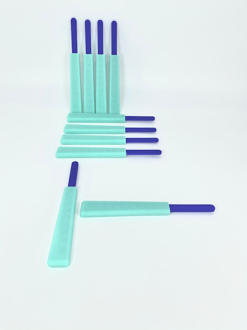 Reusable ResinEpoxy Silicone Mixing Sticks