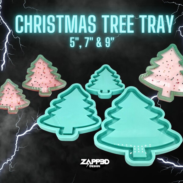 Resin Christmas Tree Molds Etsy