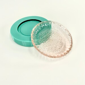 Jewelry Dish Silicone Mold for Resin Crafting, Trinket Dish, Key Tray, Coin Dish, Molds, Silicon Mould, Resin, Shiny Molds, Ring Dish image 2