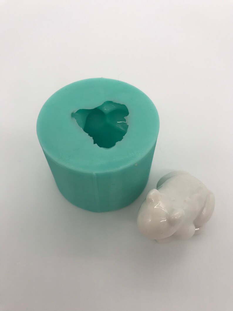 Adorable Frog Sculpt 3D Silicone Mold for Resin Crafting Etsy