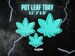 Pot Leaf Tray Mold | Sizes - 5.5 