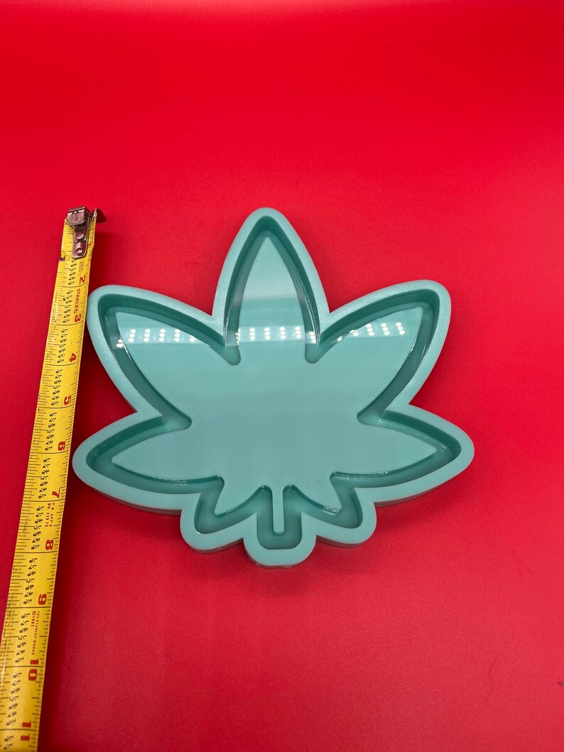 Pot Leaf Weed Tray Shiny Silicone Mold for Resin Crafting Etsy