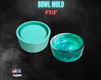 Bowl Silicone Mold for Resin, Trinket Dish Mold, Bowl Mold