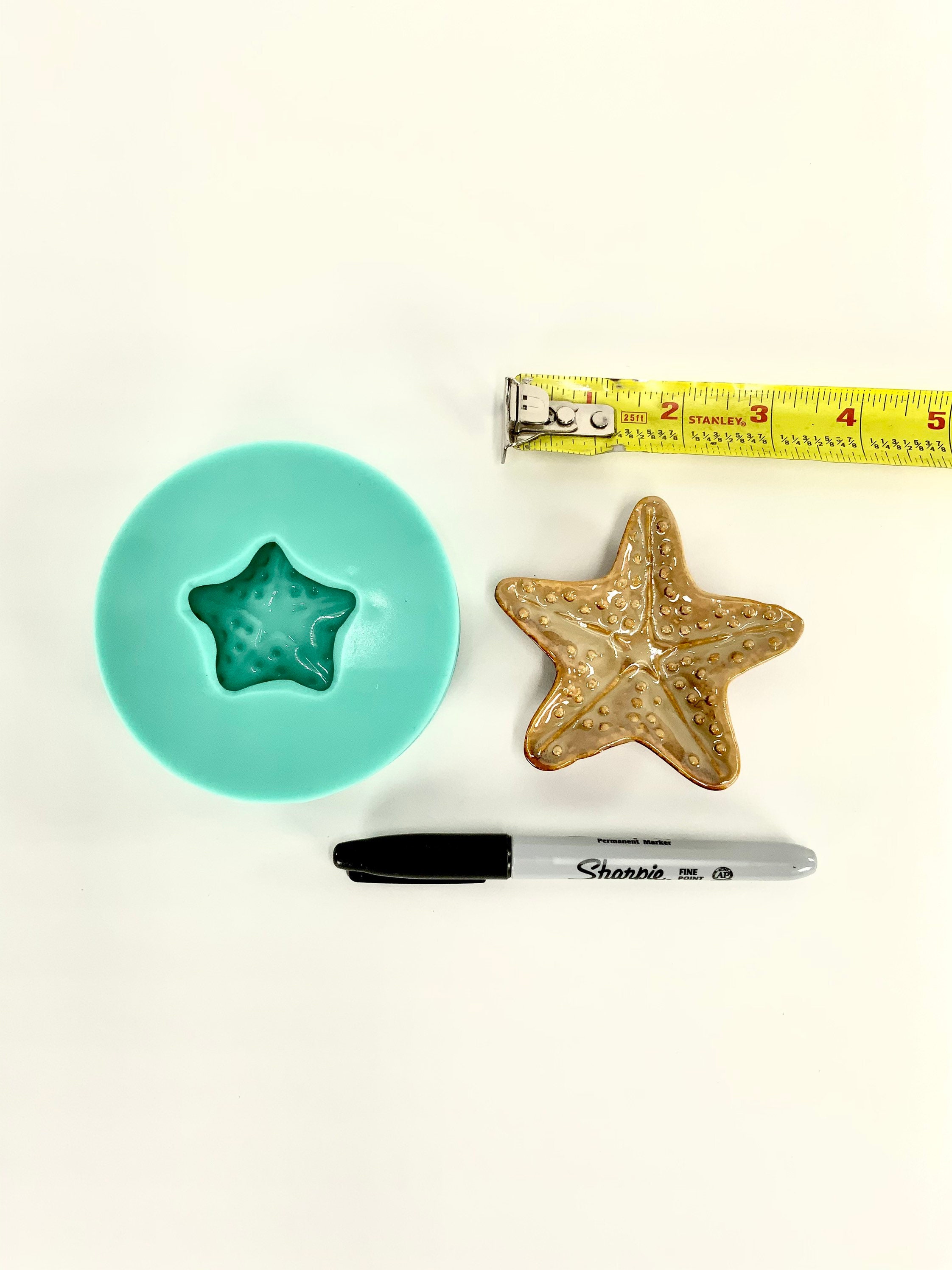 Candle Making Starfish Bowl Silicone Mold Resin Craft Resin Moulding