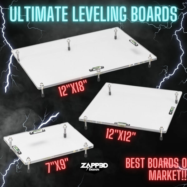 ULTIMATE Leveling Board, Adjustable Leveling Board, Resin Leveling Board, Resin Supplies, Table Leveler, Leveling Table,