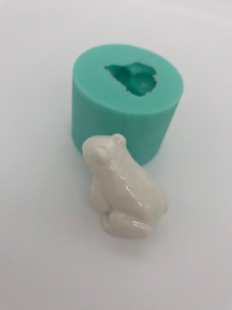 Adorable Frog Sculpt 3D Silicone Mold for Resin Crafting Etsy