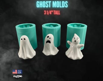 Ghost Resin Molds: Halloween Decor, Spooky Silicone Mold