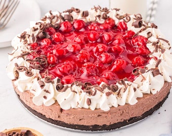 No bake-kaastaart uit het Zwarte Woud. Dit is een downloadrecept. Ik stuur je geen recept per post, maar jij downloadt het.
