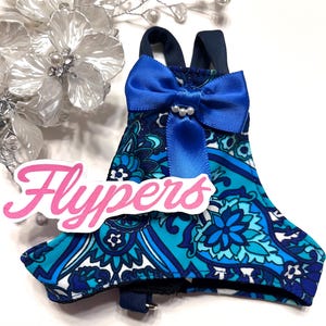 Size 7.5 Pigeon Pinny Flyper Mini 300g – 330g New Design Bird NO Diaper Flyper for African Grey, Cockatoo, Racer Pigeon, flight suit harness