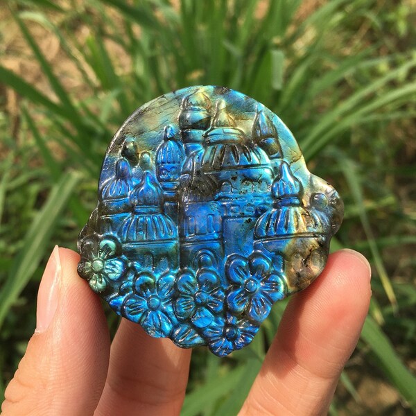 Crystal Castle Figurine Etsy