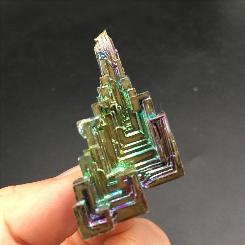 1pc 30g Rainbow Bismuth Ore Geode Crystal Quartz Titanium - Etsy
