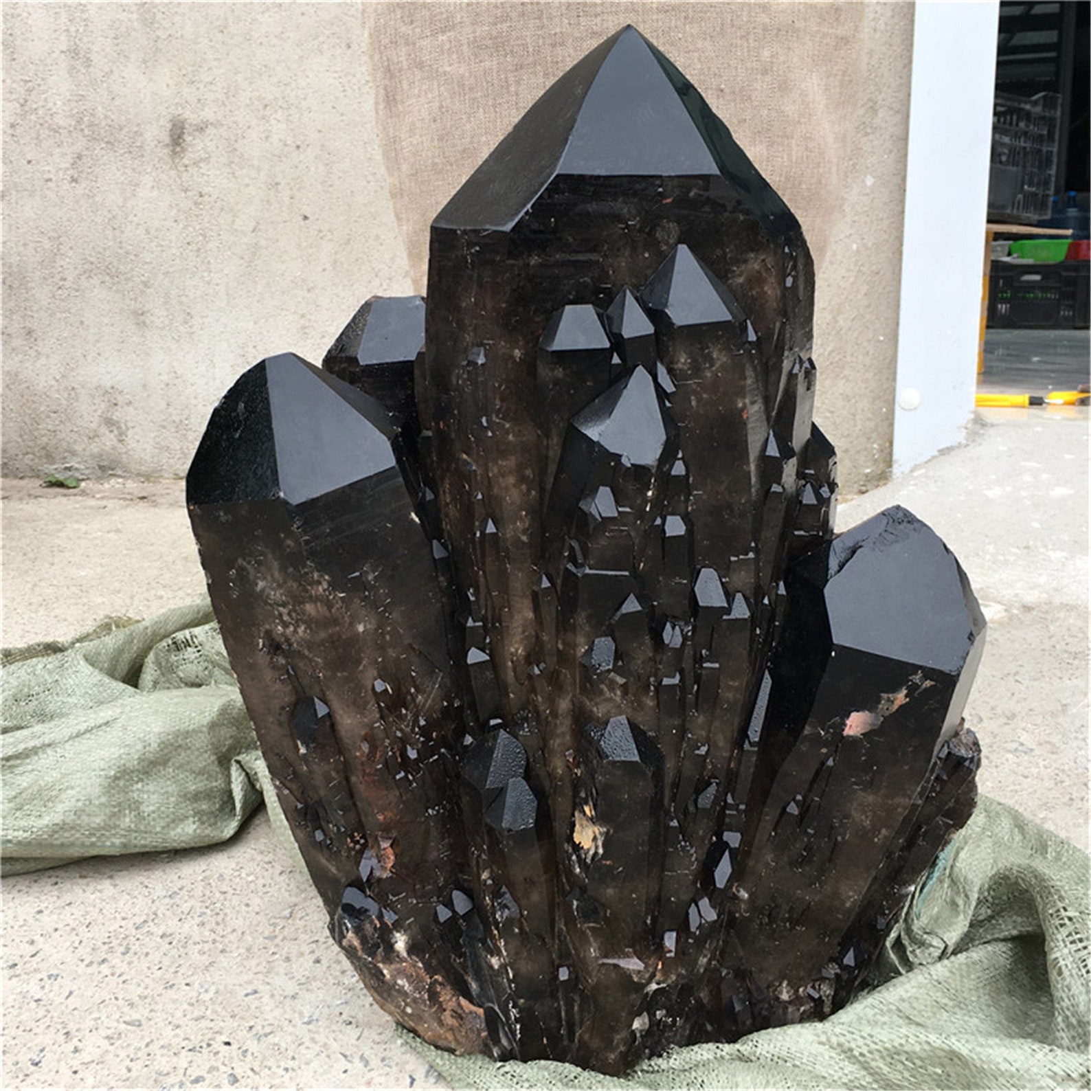 154.44LB Natural smokey quartz rare backbone specimenQuartz Etsy