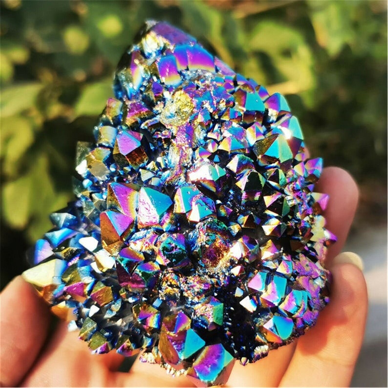 BeautifulRare Natural Quartz crystal VUG ClusterTitanium Etsy