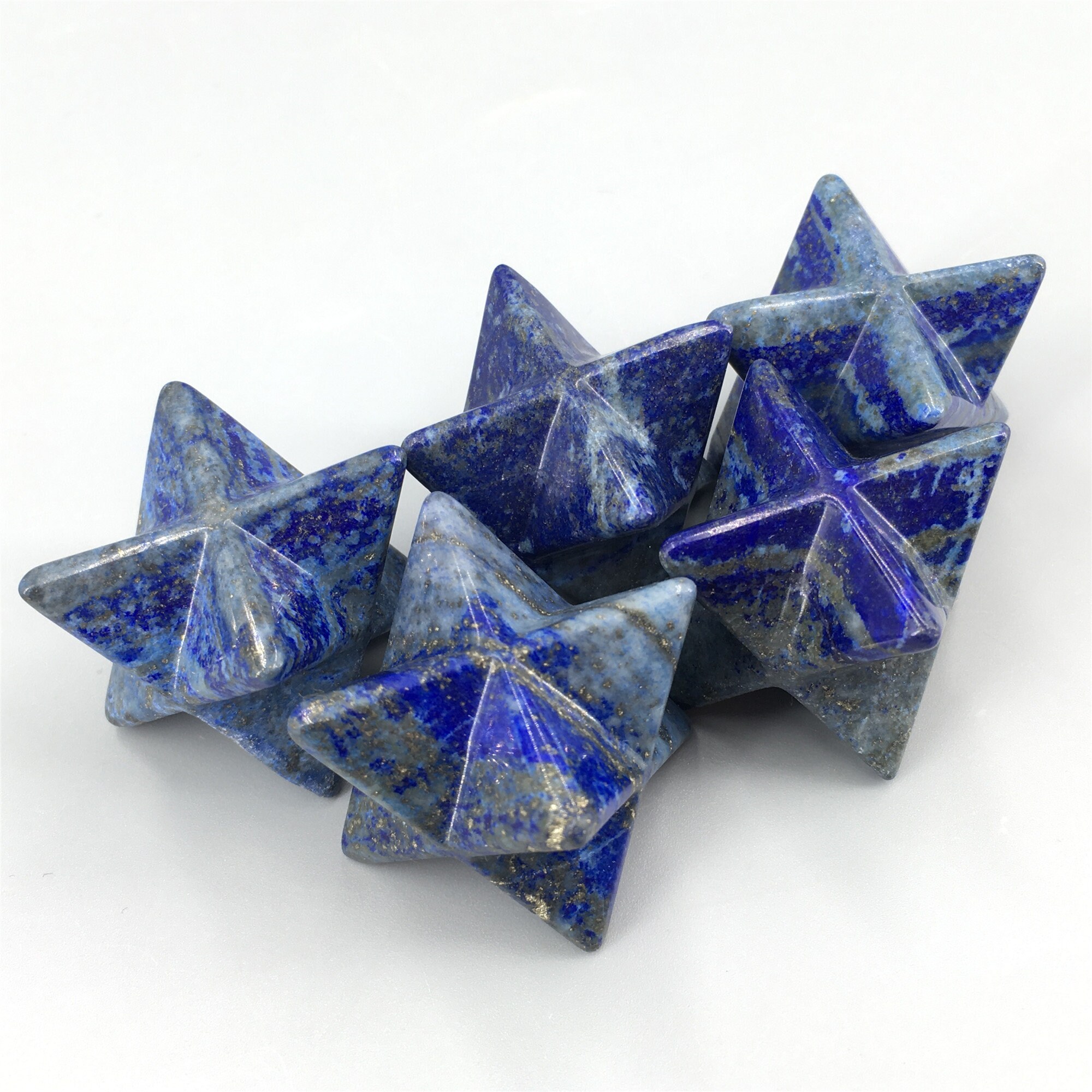 étoiles De Cristal Film 1 Lapis lazuli merkaba étoile cristal de Quartz découpé | Etsy