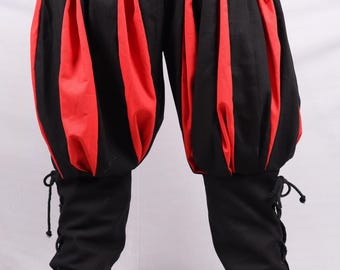 Landsknecht pants, Renaissance Cotton Legging, Hosen, 16th Century Historical Clothing ,Cosplay Costume, Renfair Outfit