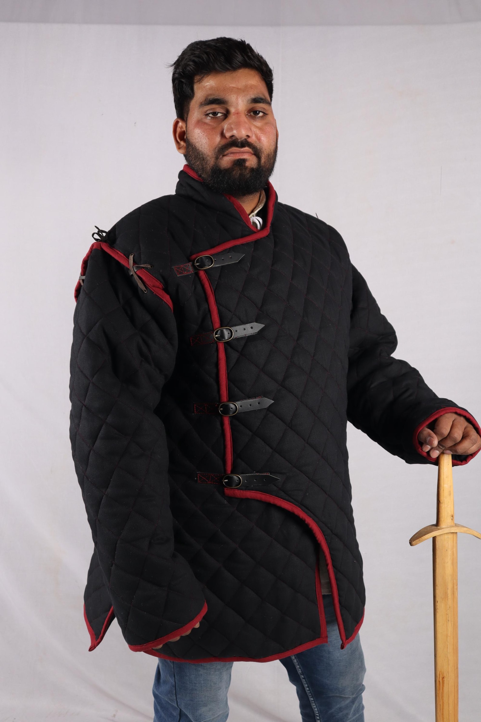 Sca Jacket Men's Quilted Gambeson: 16th Century Renaissance SCA LARP Jacket - Etsy