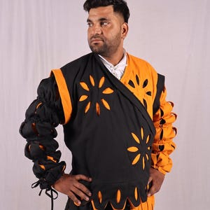 Landsknecht Tunic: Men's Renaissance Renfair Shirt image 2