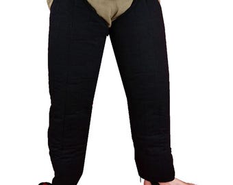 Leggings Gambison rembourrés faits main : pantalons de costume médiévaux