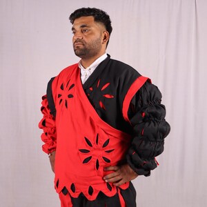 Landsknecht Tunic: Men's Renaissance Renfair Shirt image 4