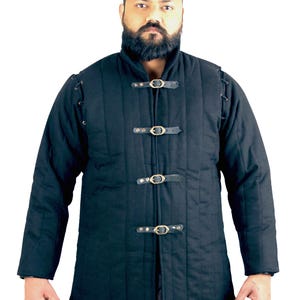Medievals Full sleeve Half length jacket Gambeson costumes Dress Sca dress cotton coat