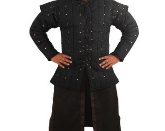 The Medievals Gambeson Aketon Jacket Thick Padded Medieval Renaissance costumes Viking armor Custom costume Coat  Cotton Fabric