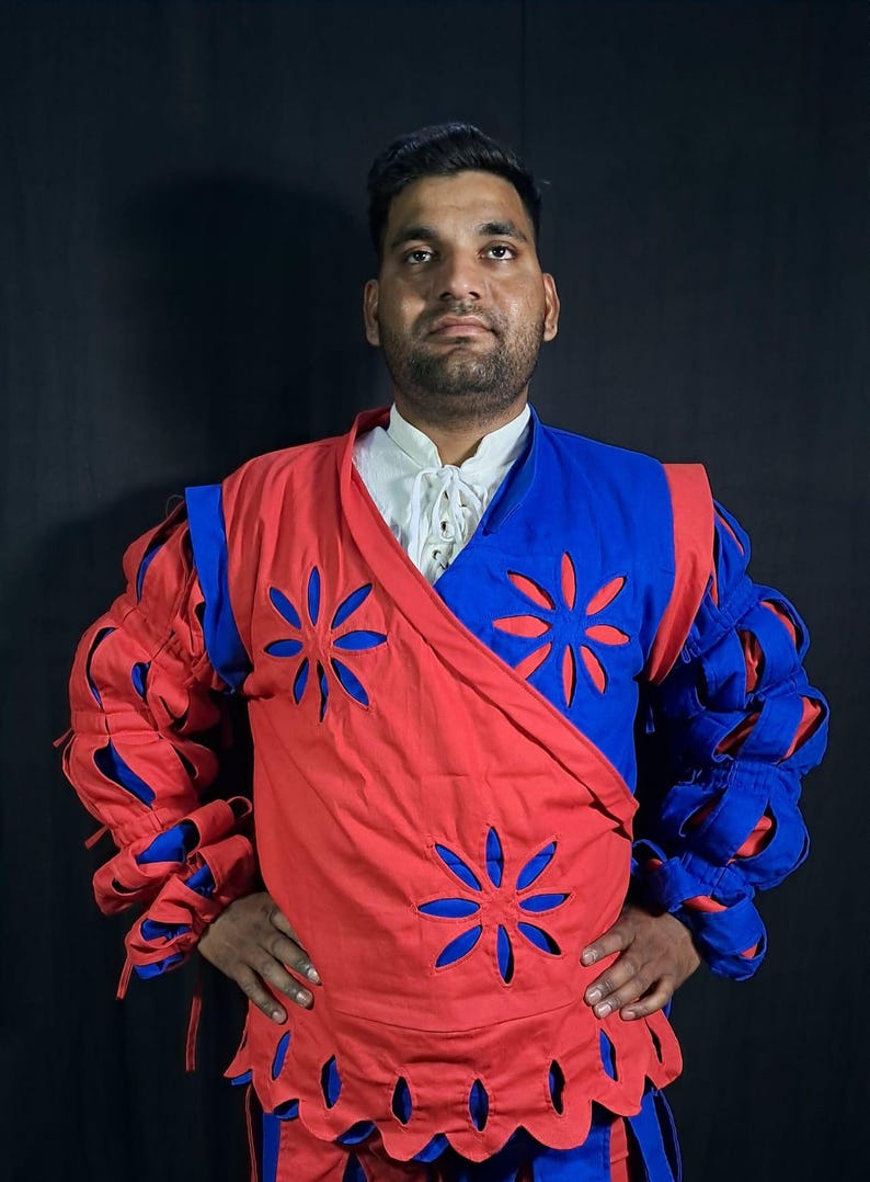 Landsknecht Tunic: Men's Renaissance Renfair Shirt image 7