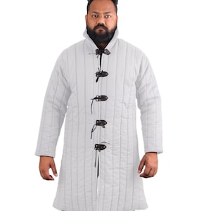 Medieval Gambeson, Padded Armor Protection, Renaissance Costume, Viking Quilted Jacket, Reenactors LARP Armor, Cotton Gambeson