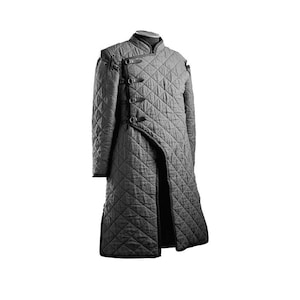 The Medievals Gambeson, Padded gambeson, Full Length Knight Armor Gambeson for men, Renaissance Clothing