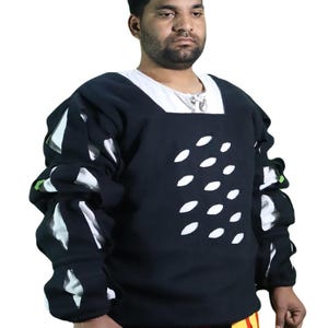 Wool Renaissance Doublet Shirt: Landsknecht Renfair Costume